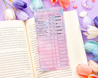 Game Time Reading Log Bookmark