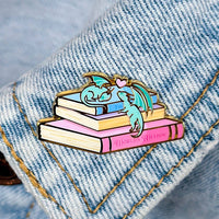 Sleepy Dragons Enamel Pin