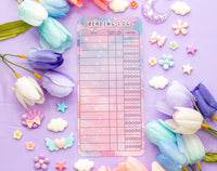 Game Time Reading Log Bookmark