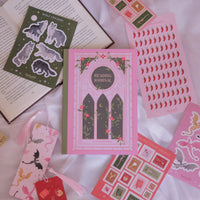 Romantasy Reading Journal – Literary 50 Book Review Notebook