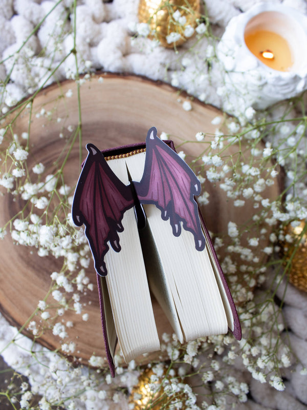 3D Dragon Wings Bookmark