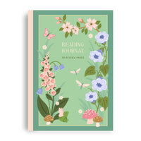 Whimsical Reading Journal – Literary 50 Book Review Notebook