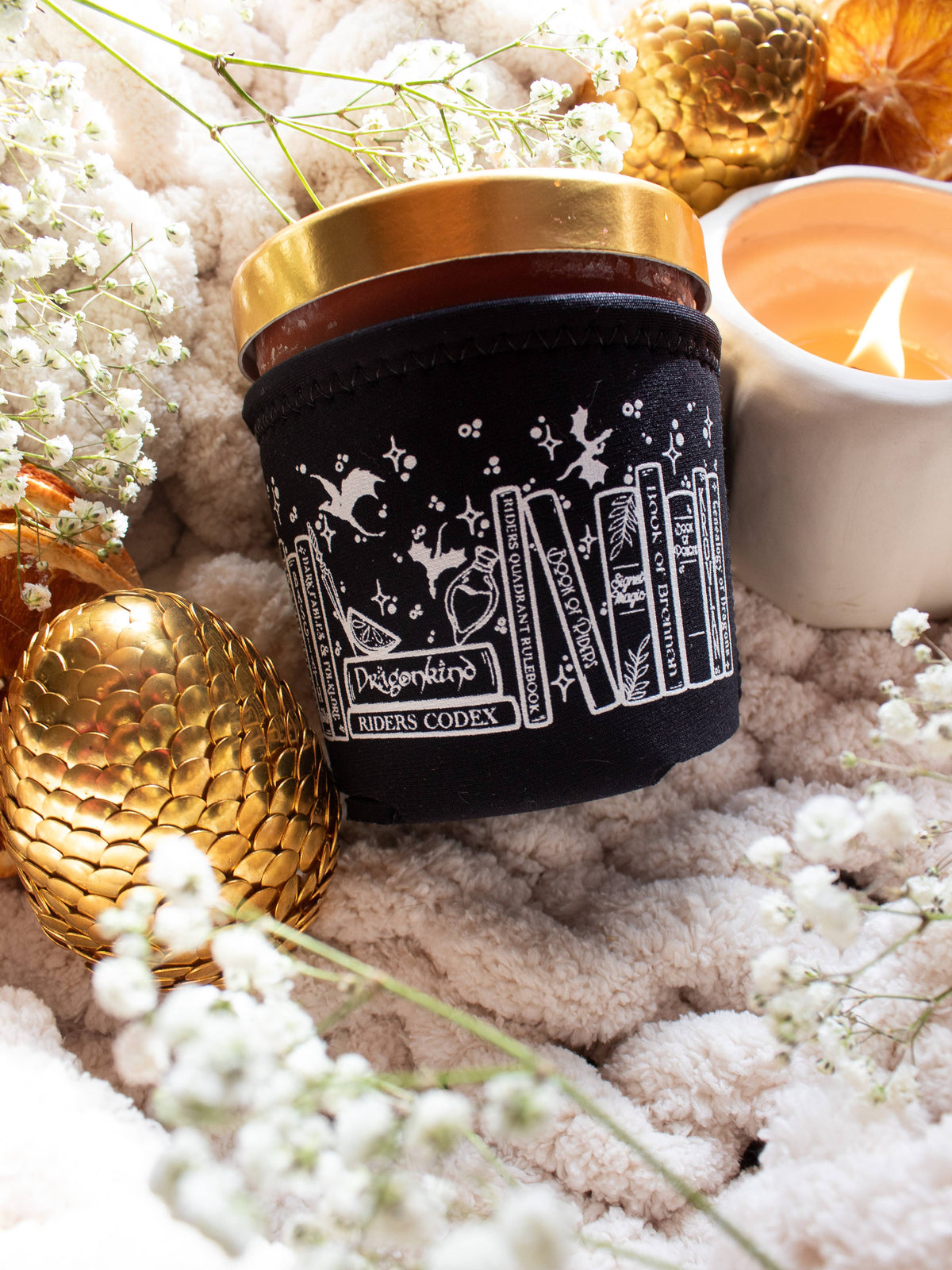 Ice Cream Pint Sleeve | Fourth Wing Violet's Bookshelf