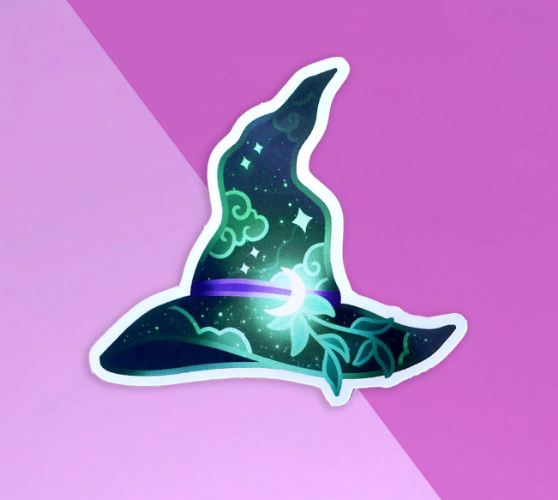 Witches Hat Sticker