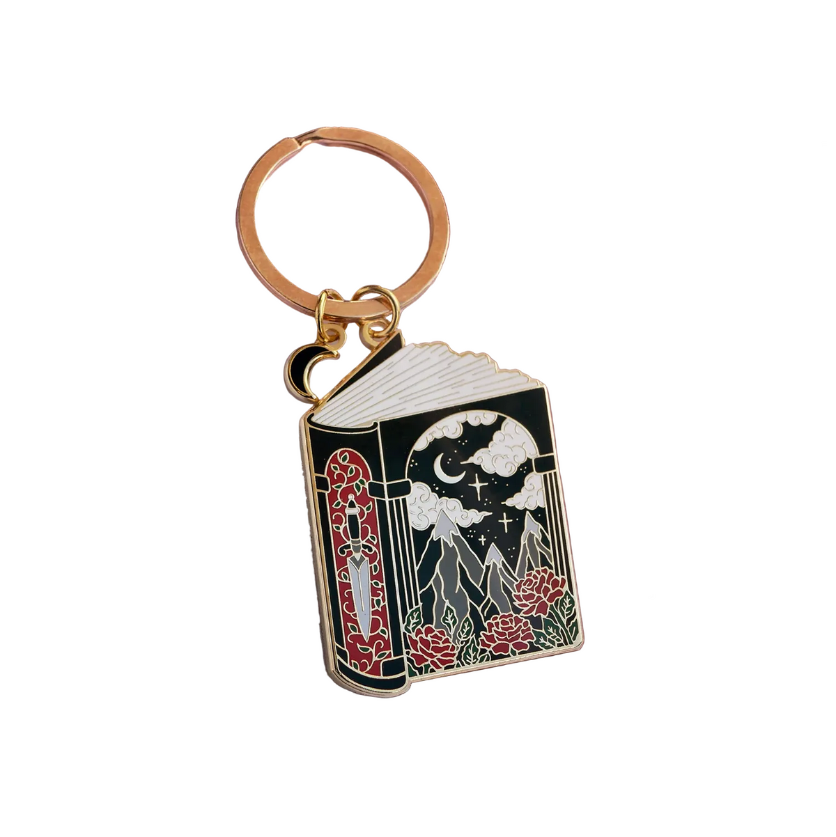Roses & Thorns keyring