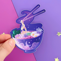 Enchanting Ramen Sticker - Purple