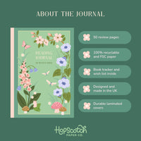 Whimsical Reading Journal – Literary 50 Book Review Notebook