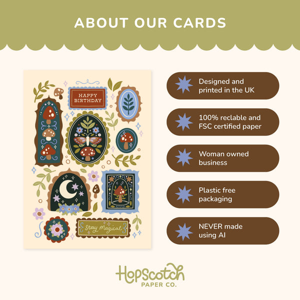 Magical Realm Birthday Frames Card