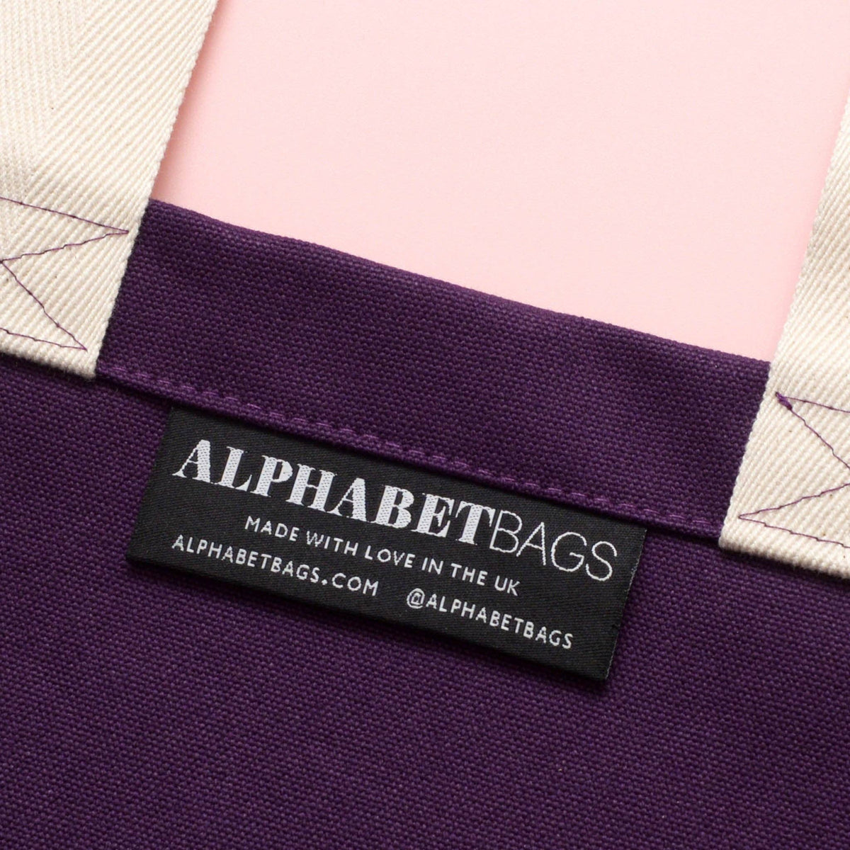 Can't. Stop. Buying. Books. - Plum Canvas Tote Bag