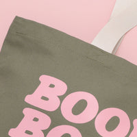 Books Books Books Books - Olive Green Canvas Tote Bag