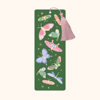 Fantasy Butterflies Bookmark, Literary Bookmark with Tassel