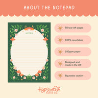 Forest Realm Notepad – Literature Stationery Gifts