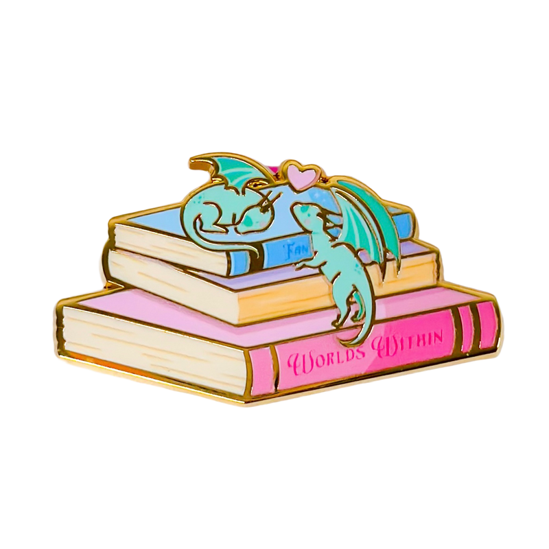 Sleepy Dragons Enamel Pin