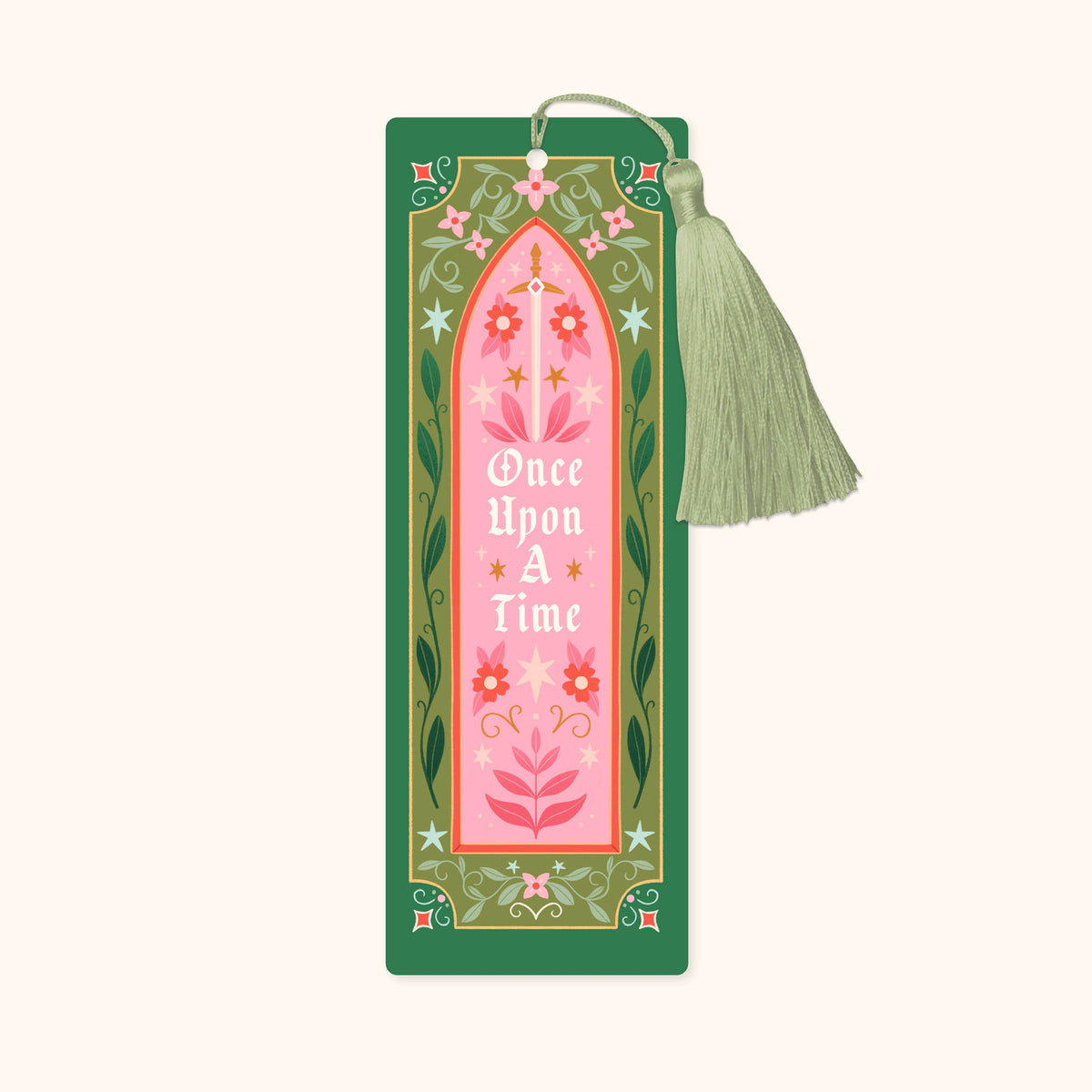 Once Upon A Time Fantasy Bookmark with Tassel