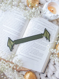 3D Dragon Wings Bookmark