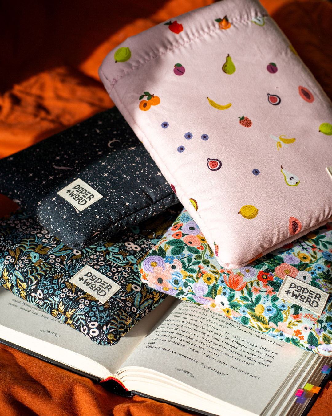 Papaya | Book Sleeves