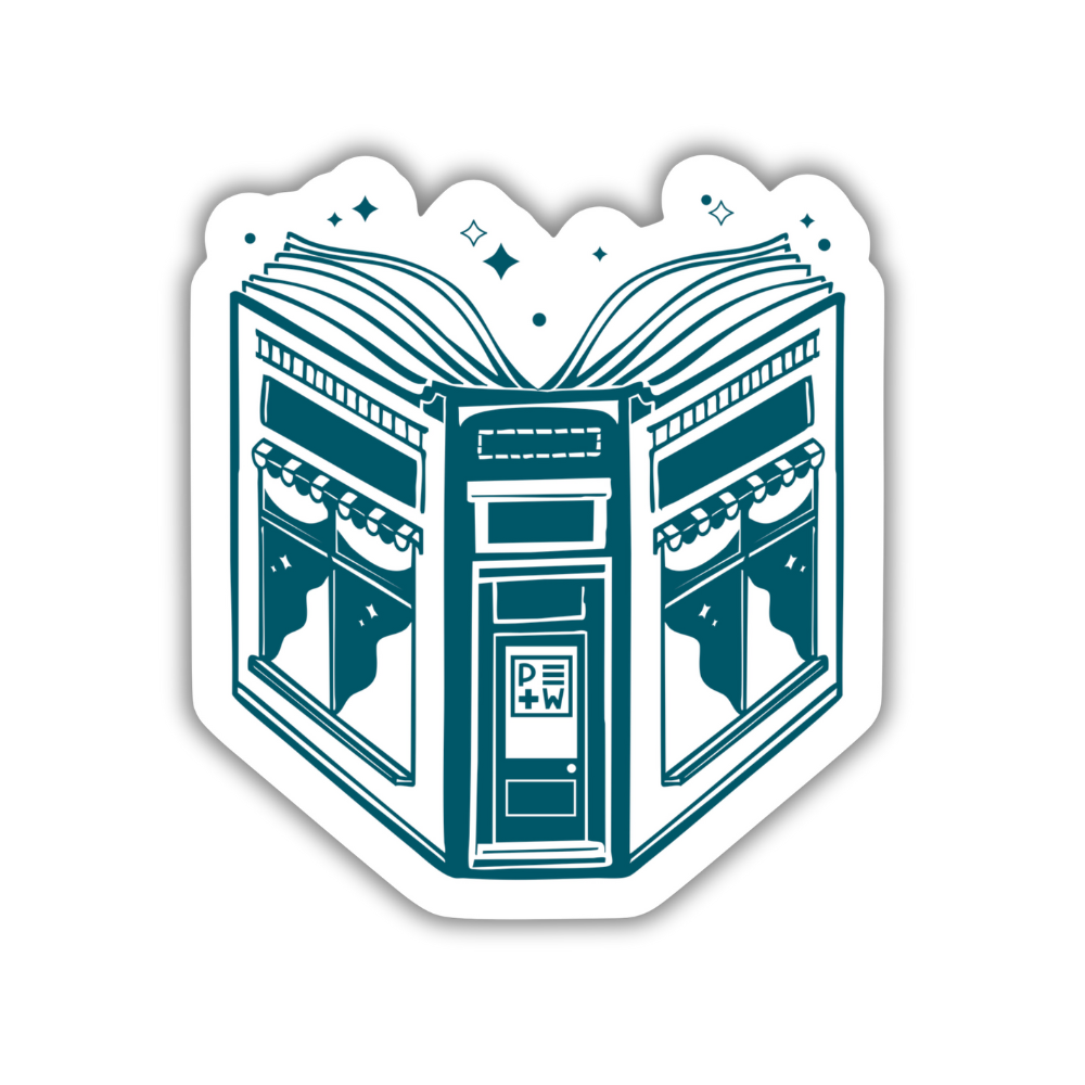 Bookshop sticker