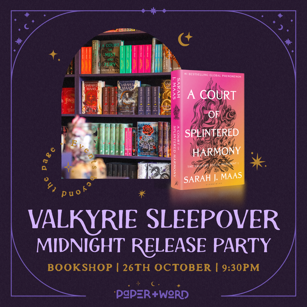 A Court of Splintered Harmony - Valkyrie sleepover pre-midnight event