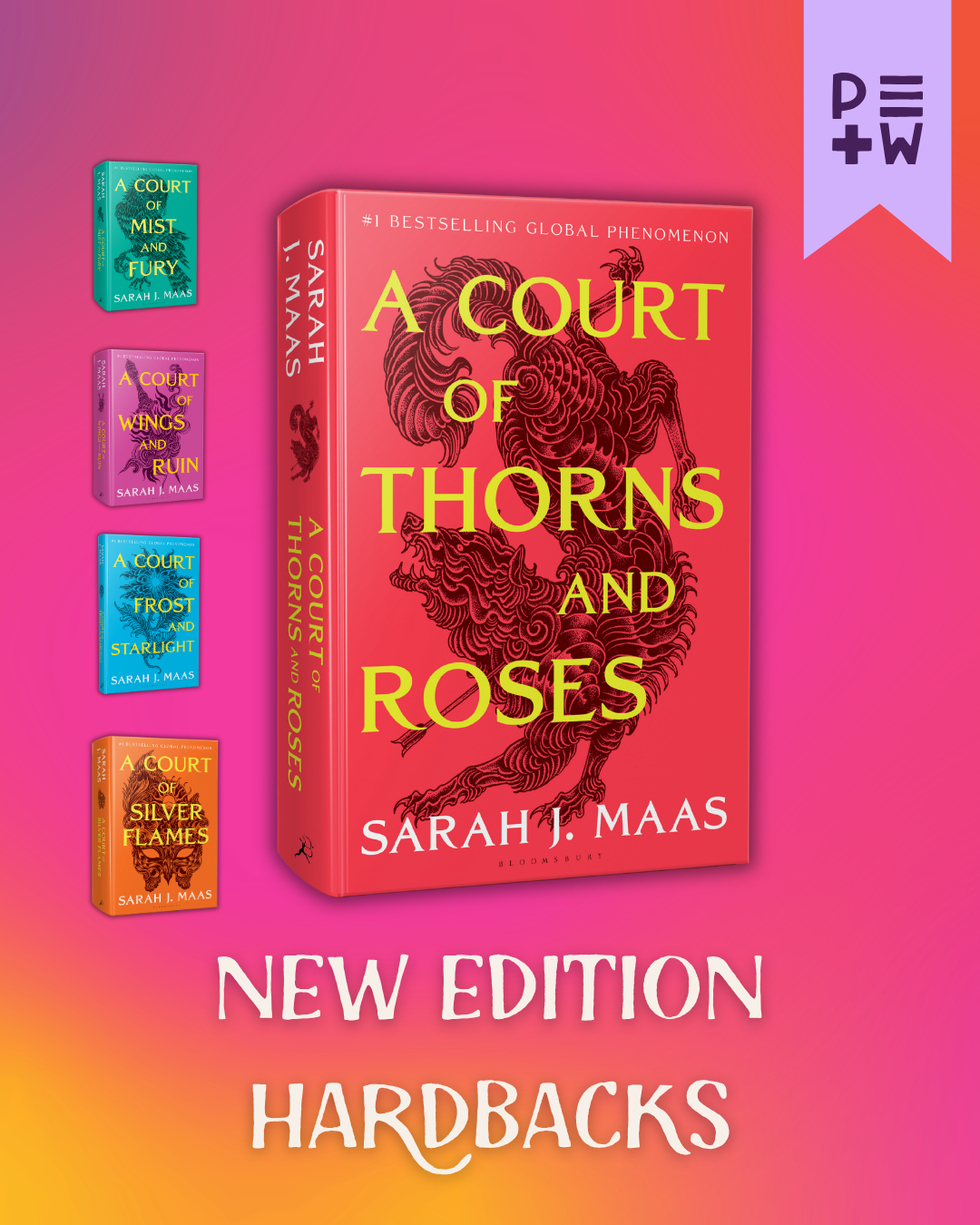 ACOTAR ✦ New edition coloured hardback (PRE-ORDER)