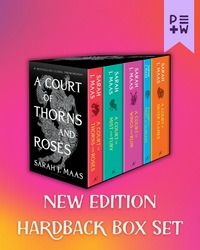 ACOTAR 1-5 ✦ New edition coloured hardback box set (PRE-ORDER)