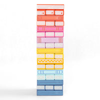 Tumbling book stack game