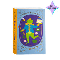Frog birthday card