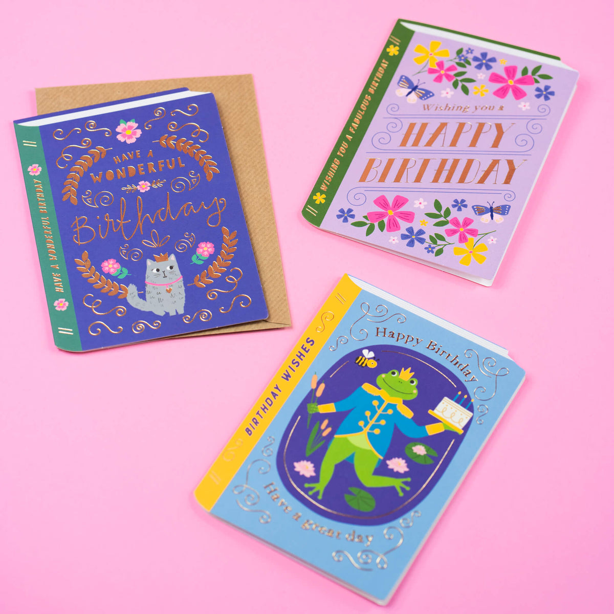 Frog birthday card