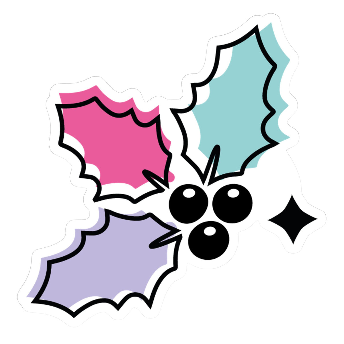 Holly Berry Sticker