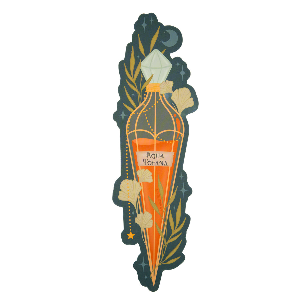 Aqua Tofana Vial Bookmark