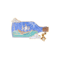 Ship in a Bottle Enamel Pin