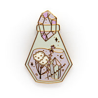 Calm potion enamel pin