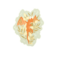 Flying Book Dragon Sticker