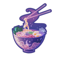 Enchanting Ramen Sticker - Purple