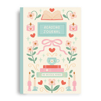 Reading Journal – 50 Page Book Review Notebook