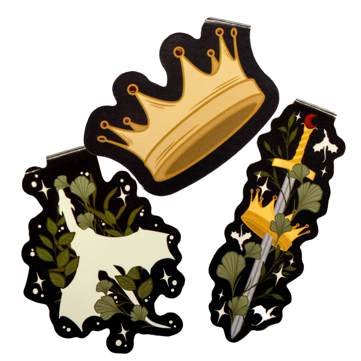 Fantasy Reader Magnetic Bookmarks