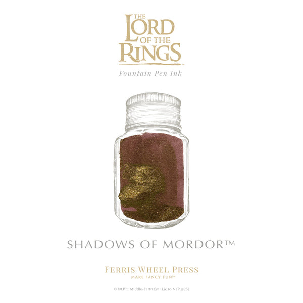 Fountain Pen Ink | Warner Bros. | The Lord of the Rings | Shadows of Mordor