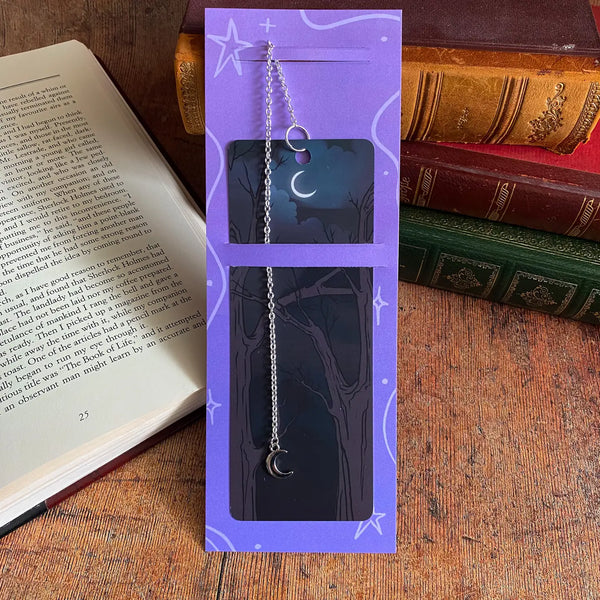 Dark forest chain bookmark
