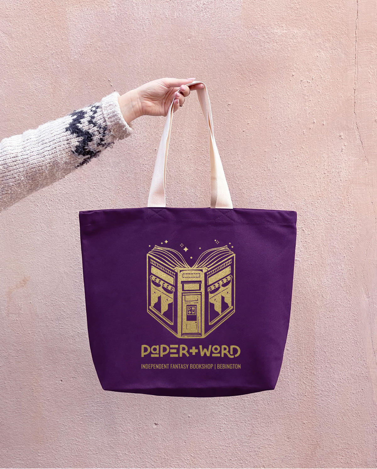 The big bookshop tote bag