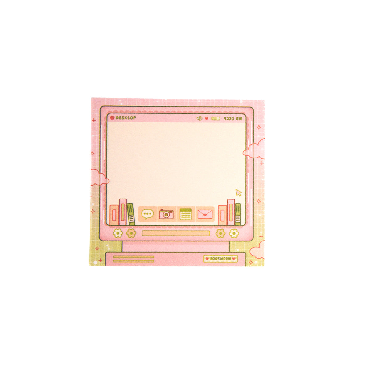 Bookish sticky notes