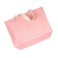 Books and snacks bag - blush pink