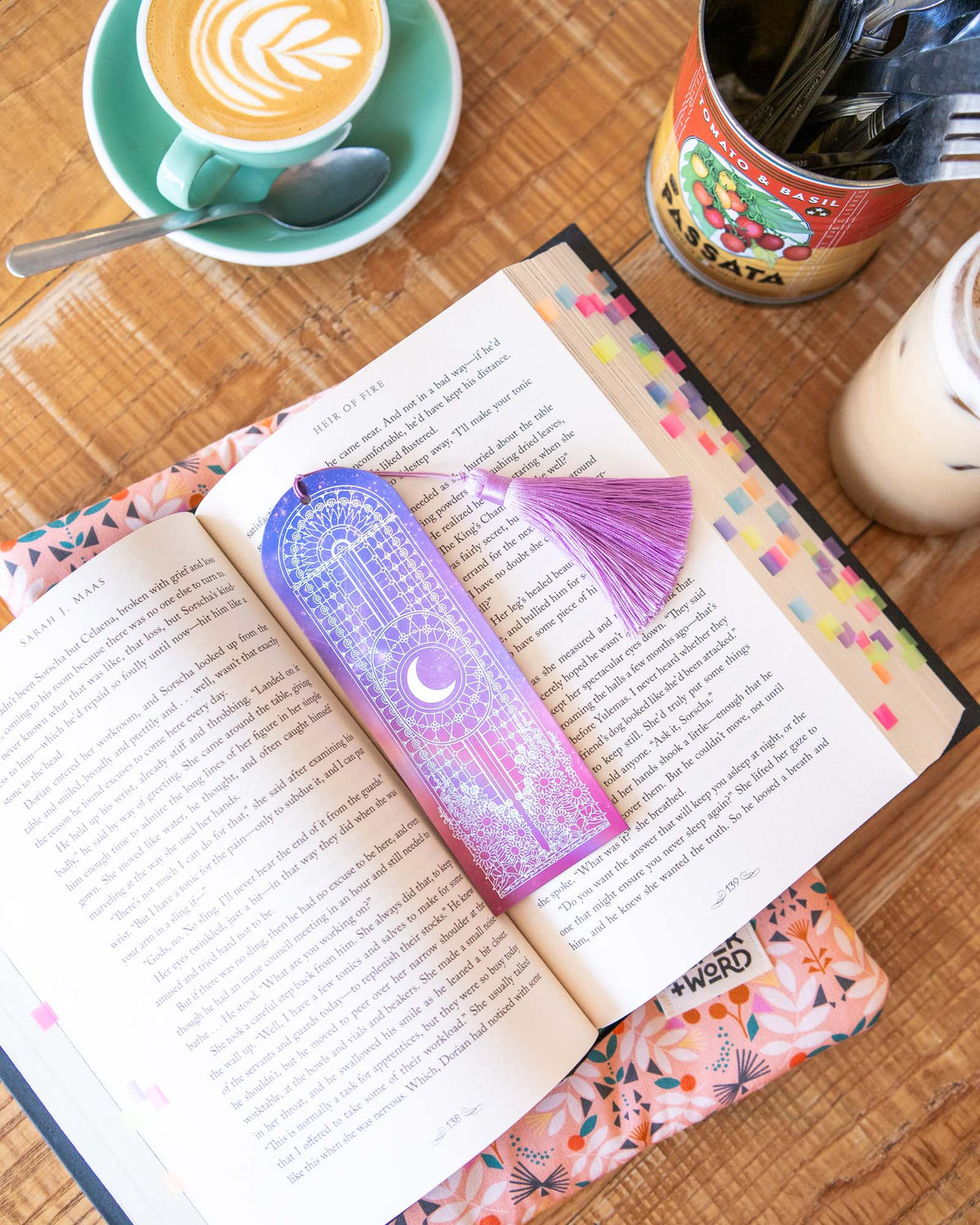 Iridescence Bookmark - Pink