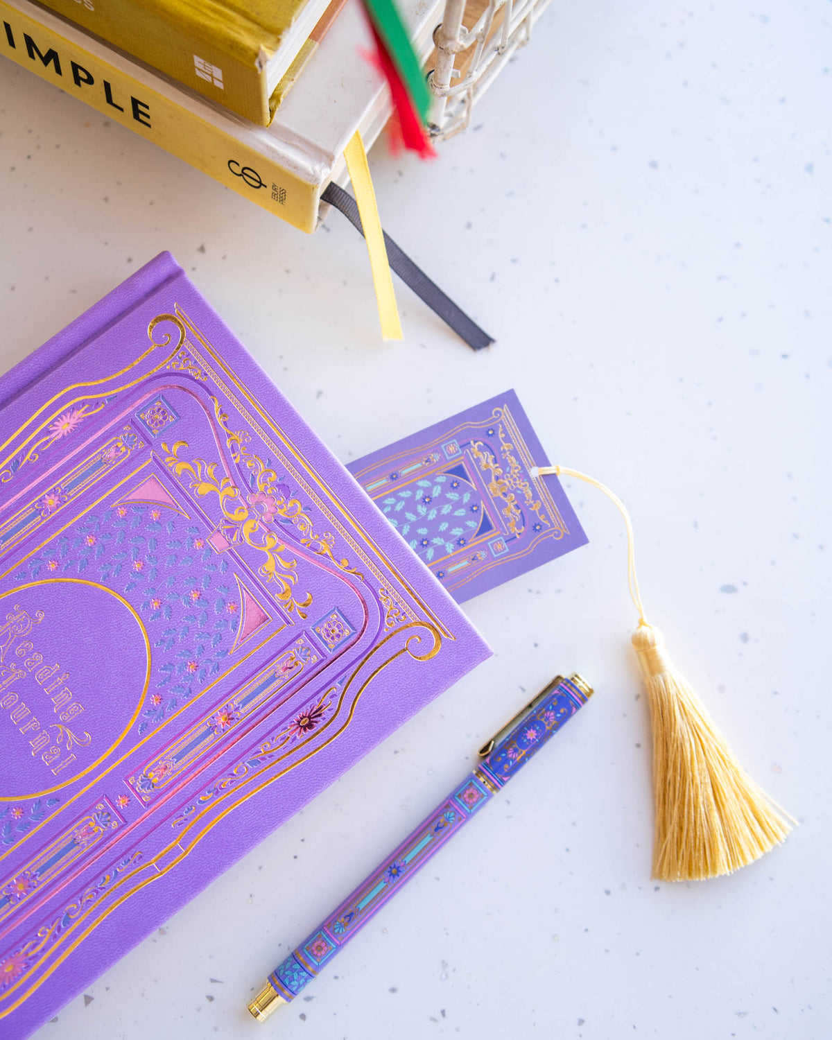 Literati Bookmark - Wisteria