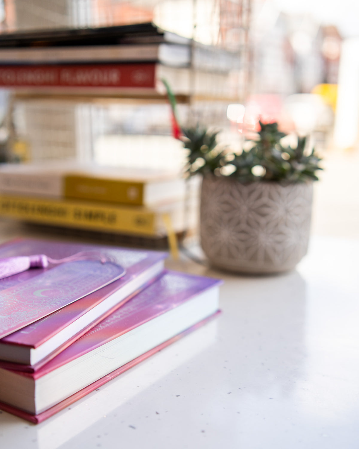 Iridescence Bookmark - Pink