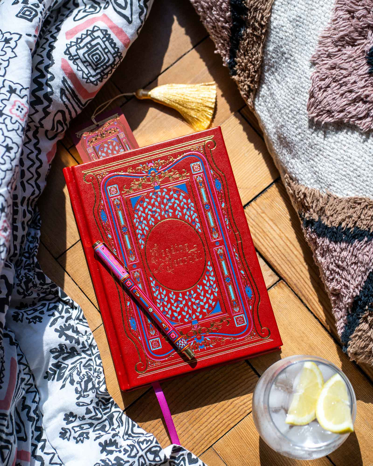 Literati Bookmark - Crimson