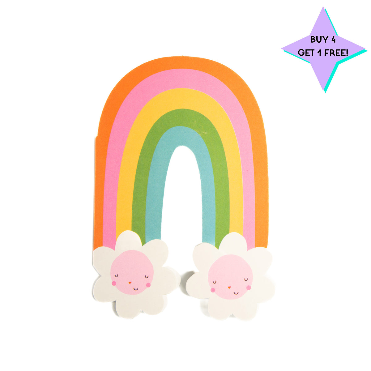 Rainbow greetings card
