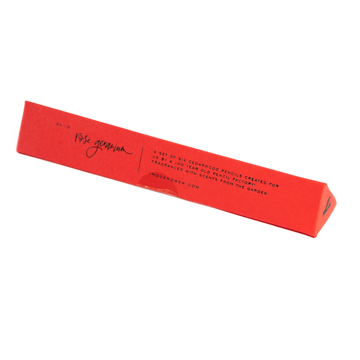 Rose geranium scented pencils