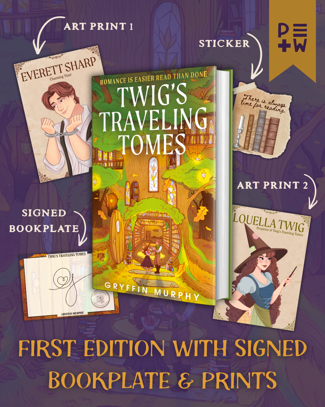 Twig's Traveling Tomes ✦ First edition hardback (PRE-ORDER)