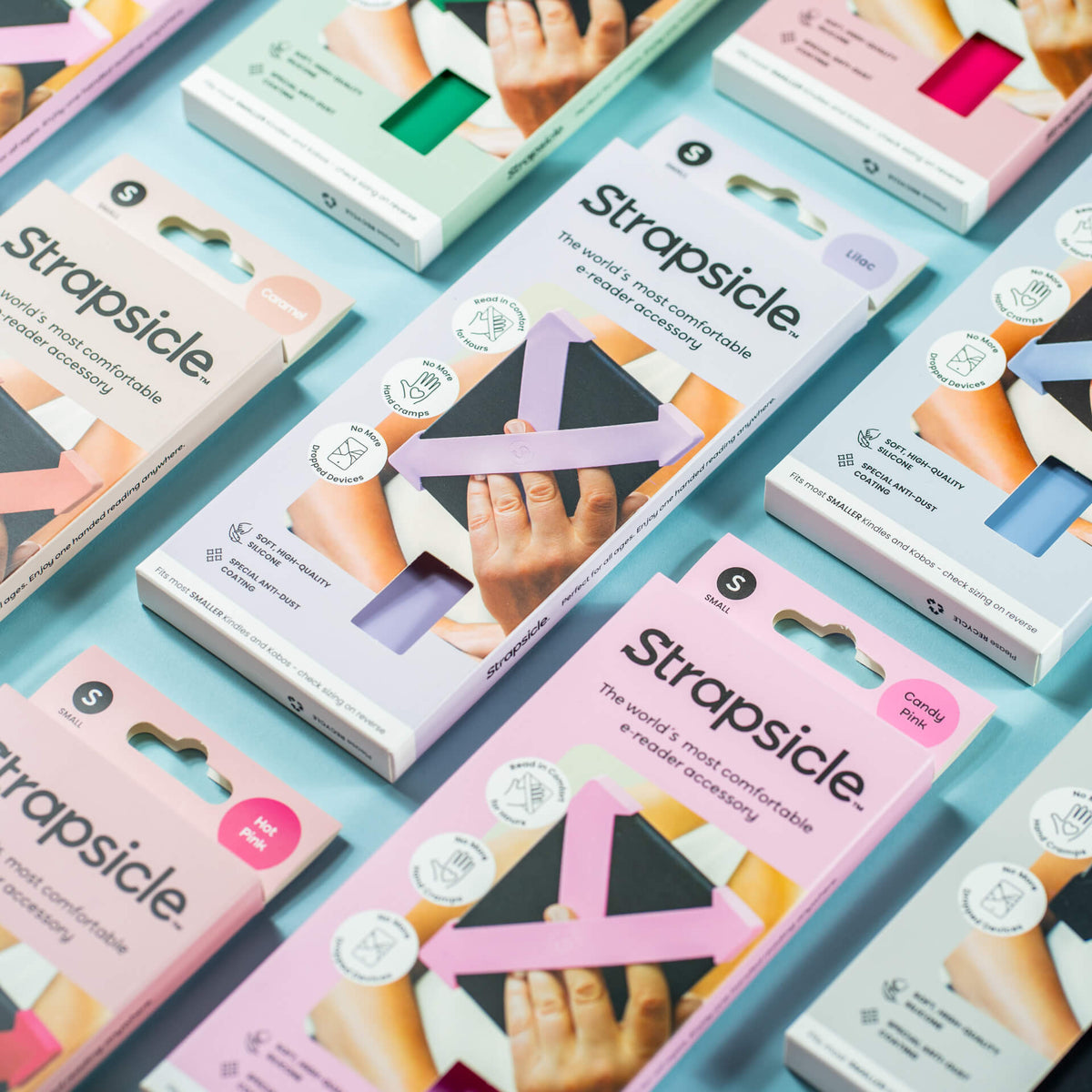 Strapsicle Kindle + Kobo straps
