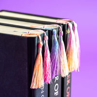 Frog tassel bookmark