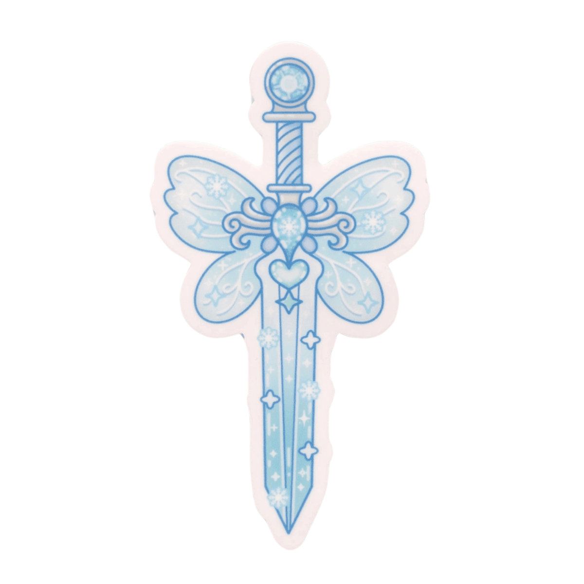 Frozen sword sticker